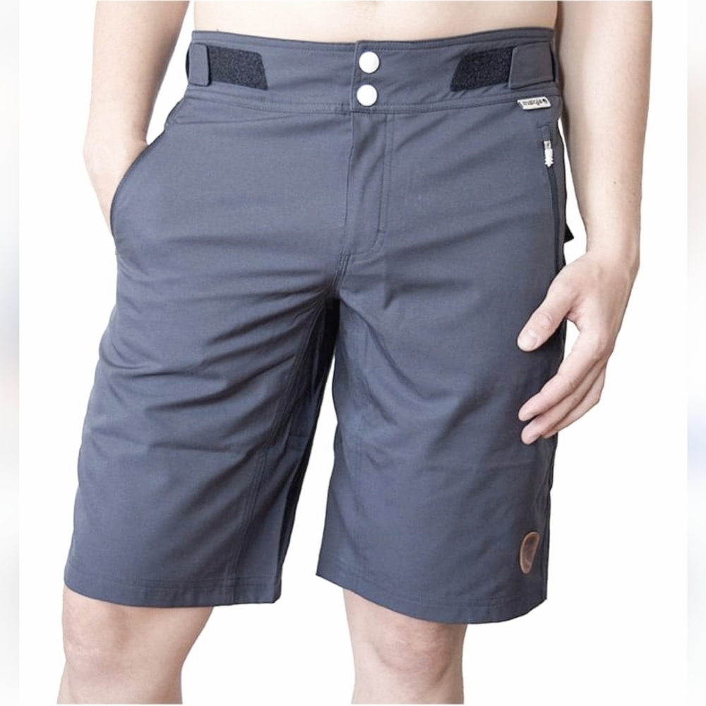 Maloja Charcoal Cargo Shorts Men's Small Outdoor Performance‎